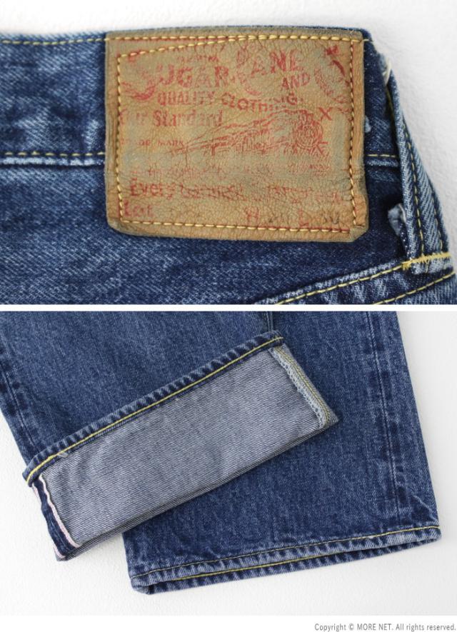 シュガーケーン SUGAR CANE 14.25oz レギュラーストレートジーンズ 1947 エイジングモデル SC41947SW30 メンズ 日本製 429.ネイビー