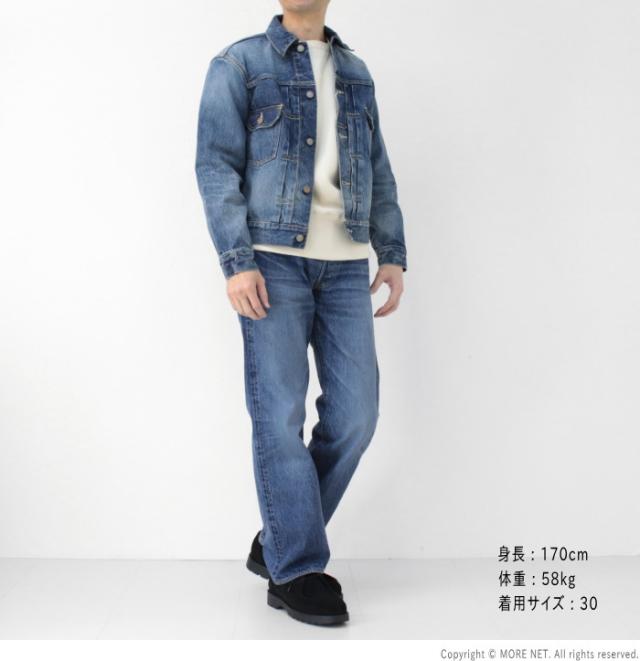 シュガーケーン SUGAR CANE 14.25oz レギュラーストレートジーンズ 1947 エイジングモデル SC41947SW30 メンズ 日本製 429.ネイビー