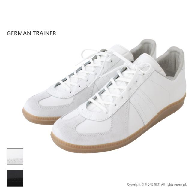 ジャーマンアーミートレーナー GERMAN ARMY TRAINER ミリタリーレザースニーカー 1001 メンズ ガムソール トレーニングシューズ