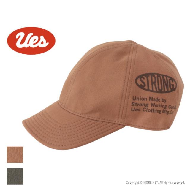 ウエス UES プリントベースボールキャップ 822555 メンズ レディース 日本製 帽子