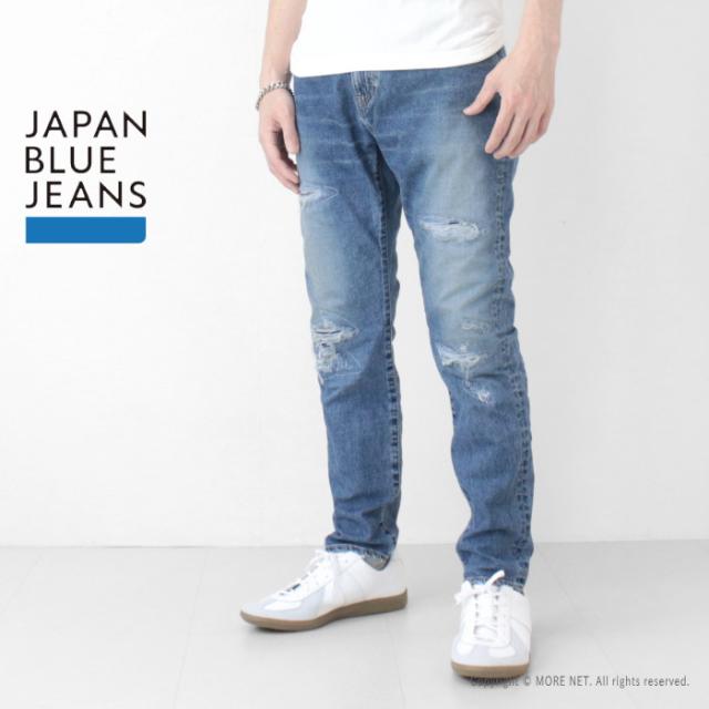 ジャパンブルージーンズ JAPAN BLUE JEANS アルティメットストレッチデニム ダメージジーンズ JBAG1322-S01 メンズ 日本製 スリム リメイク加工