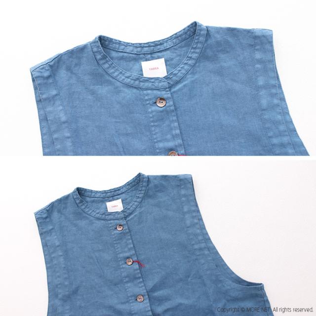 SALE セール/ ヤラ YARRA オリジナルリネンオーバーオール 1525-255 ボトムス パンツ サロペット 無地 レディース /返品・交換不可_5