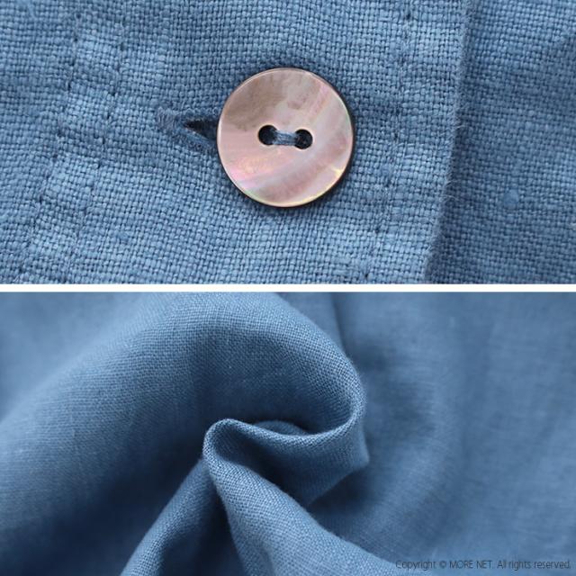 SALE セール/ ヤラ YARRA オリジナルリネンオーバーオール 1525-255 ボトムス パンツ サロペット 無地 レディース /返品・交換不可_8