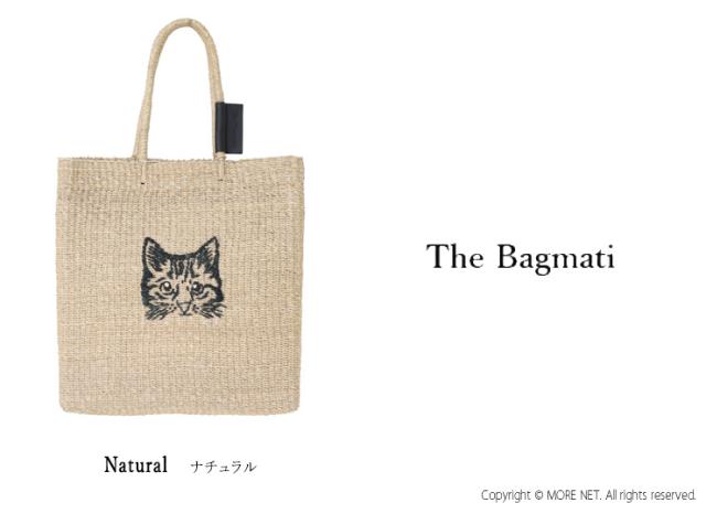 bagmati cat カゴバッグ バグマティ The Bagmati 猫刺繍かごバッグ BBK24-SS25 鞄