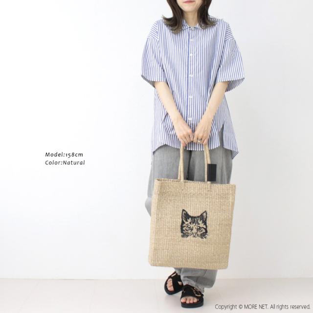 バグマティ The Bagmati 猫刺繍かごバッグ BBK24-SS25 鞄