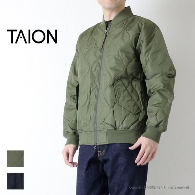 タイオン TAION ミリタリーMA-1ダウンジャケット TAION-111M1ML-1 メンズ フライト インナー