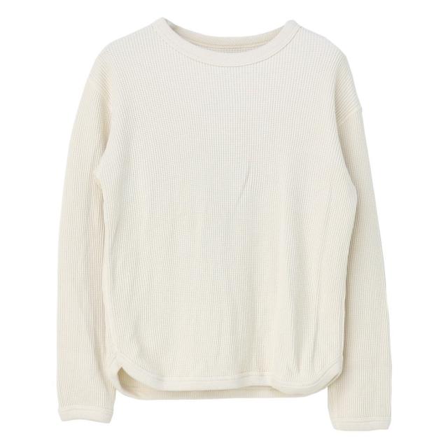 フルカウント FULLCOUNT ヘビーウェイトワッフルサーマルTシャツ 5964 メンズ 日本製 長袖 無地_6