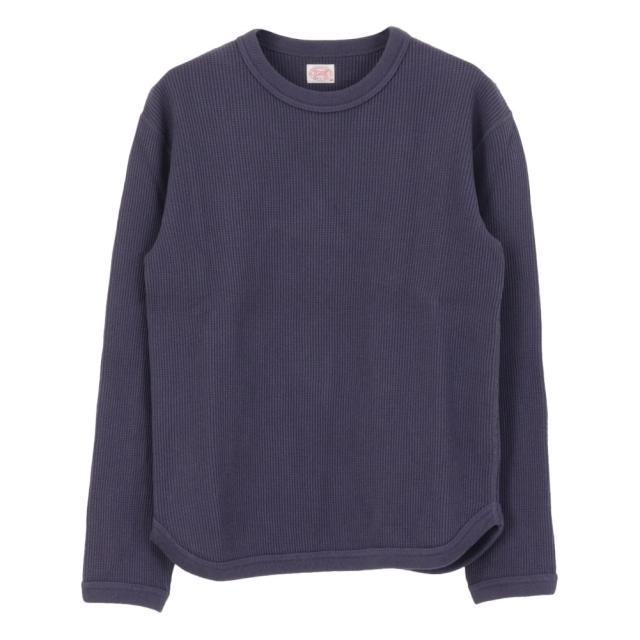 フルカウント FULLCOUNT ヘビーウェイトワッフルサーマルTシャツ 5964 メンズ 日本製 長袖 無地_8