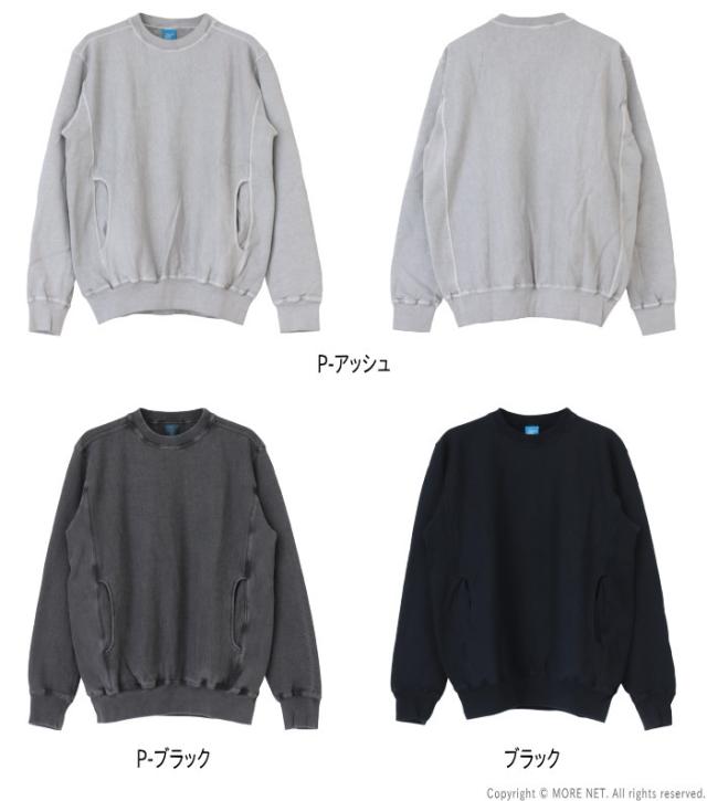 グッドオン Good On ヘビークルースウェット GOBW1912 メンズ レディース 無地 トレーナー ポケット_1