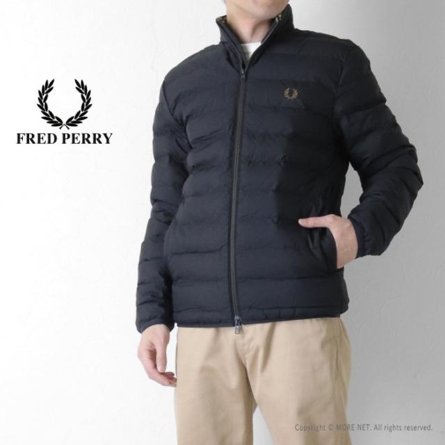 フレッドペリー FRED PERRY リップストップ中綿ジャケット J4564 メンズ インサレーテッド ナイロン