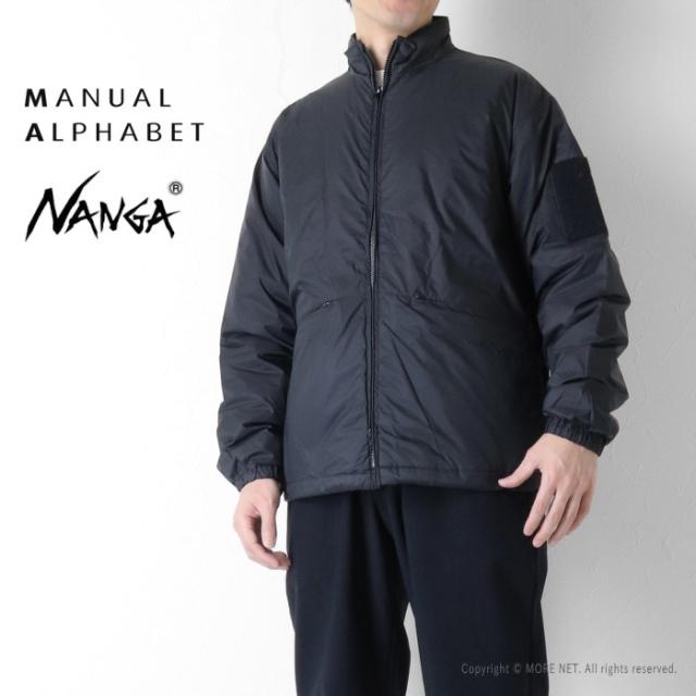 マニュアルアルファベット Manual Alphabet ナンガ別注 イクイップメントダウン トラックジャケット MA-J-411 メンズ 日本製 コラボ