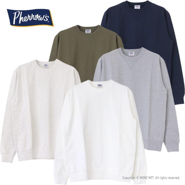 フェローズ PHERROW'S スウェットTシャツ 25W-PVGS メンズ 日本製 長袖 無地