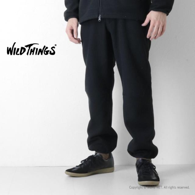 ワイルドシングス WILDTHINGS グリッドフリースパンツ WT25156SK メンズ GRID FLEECE PANT