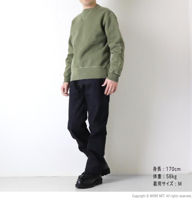 バーンズアウトフィッターズ BARNS OUTFITTERS はめ込み両Vガゼット COZUN スウェット BR-3000PG メンズ 日本製 無地_7