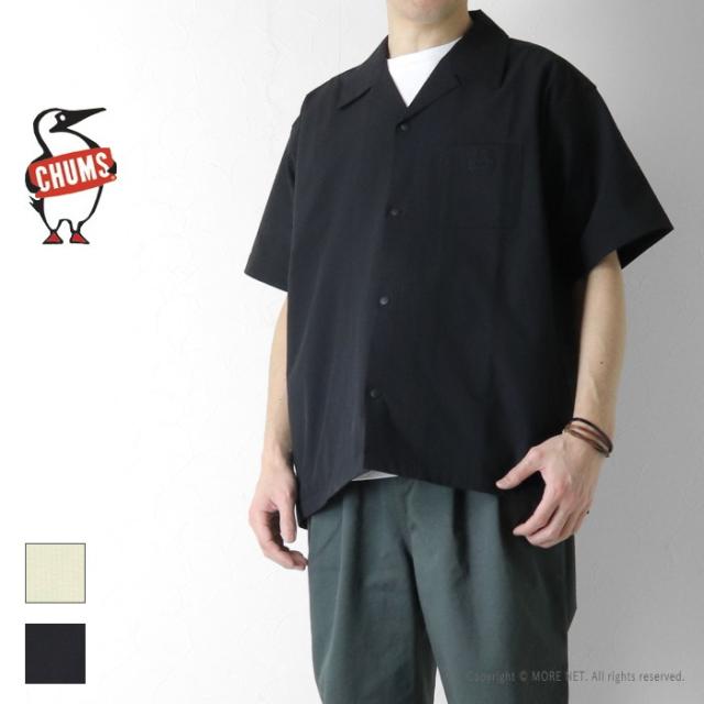 SALE セール/ チャムス CHUMS シアチャッカーストレッチシャツ CH02-1261 メンズ 半袖 開襟 /返品・交換不可 9,504円
