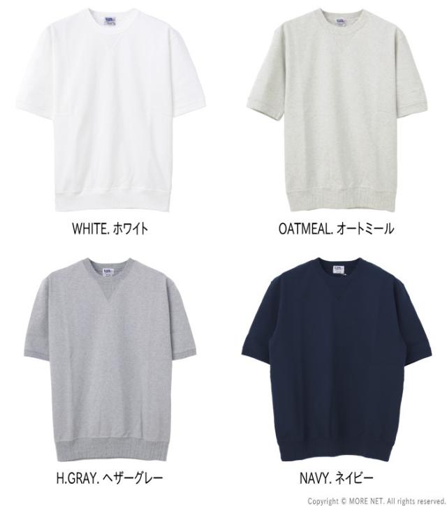 フェローズ PHERROW'S ルーズフィットVガゼットTシャツ PVGT メンズ 日本製 無地 半袖 スウェット_1