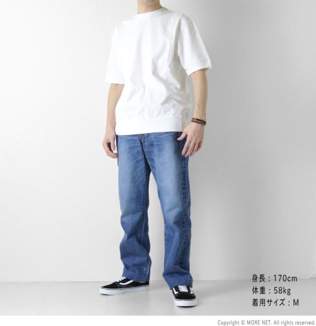 フェローズ PHERROW'S ルーズフィットVガゼットTシャツ PVGT メンズ 日本製 無地 半袖 スウェット_8