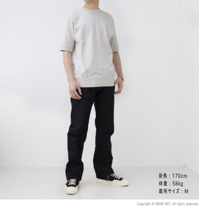 フェローズ PHERROW'S ルーズフィットVガゼットTシャツ PVGT メンズ 日本製 無地 半袖 スウェット_9