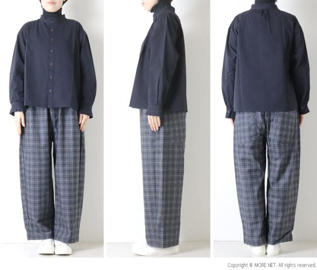SALE セール/ ヤラニュー YARRA NEU ヴィンテージワッシャー衿フリルシャツ 5553-423 フリルネック 長袖 レディース /返品・交換不可_4