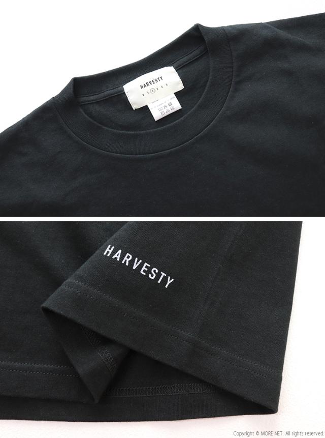 ハーベスティ HARVESTY プリントボックスTシャツ [CAT-3] A52612 半袖 猫 イラスト コラボ バックプリント ロゴ レディース メンズ ユニセックス_6
