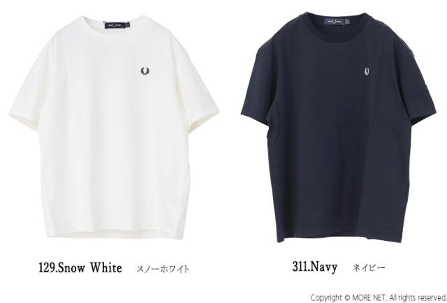 フレッドペリー FRED PERRY クルーネックTシャツ G1142 半袖 ロゴ 無地 刺繍 トップス レディース_1