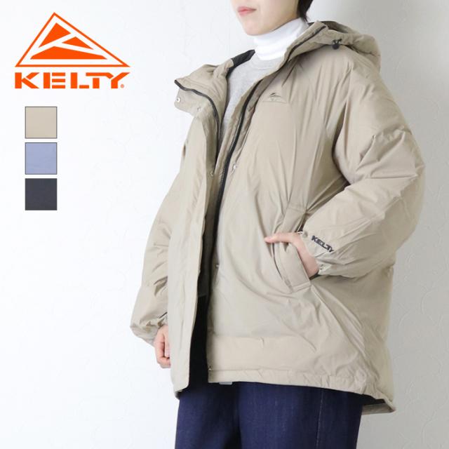ケルティ KELTY インサレーションミドルコート KE25212062 撥水 中綿 ジャケット フード アウター ロゴ レディース