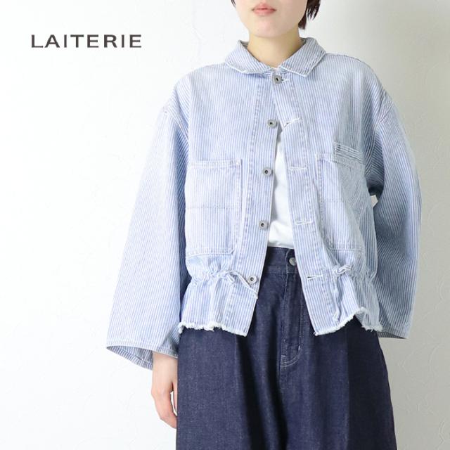 SALE セール/ レイトリー LAITERIE ヒッコリーデニムカバーオール 
