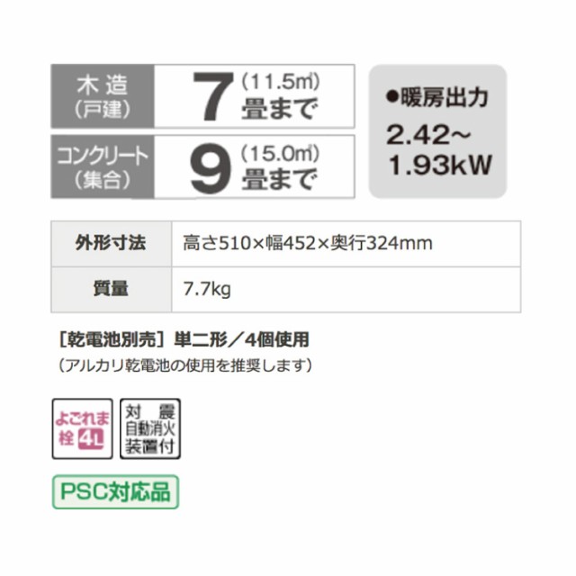 送料込★石油ストーブ コロナCORONA最上級SXシリーズ