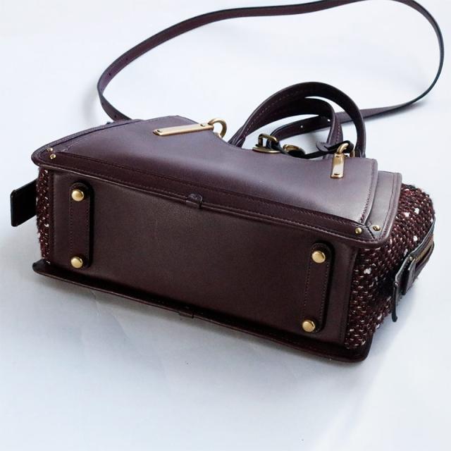 中古 コーチ ドリーマー ツイード 2way バッグ ハンドバッグ 中古 コーチ ドリーマー ツイード 2way バッグ ハンドバッグ