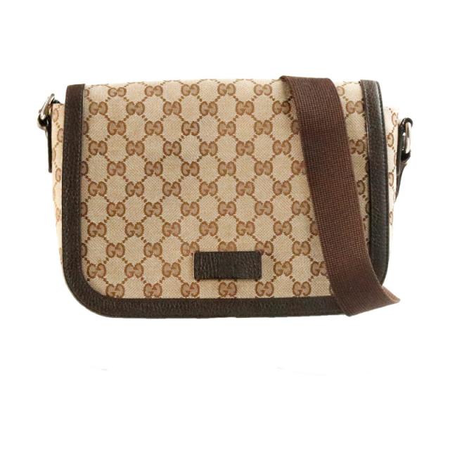 特価GUCCI メッセンジャーバッグ GGキャンバス 長さ調節 A4収納 黒