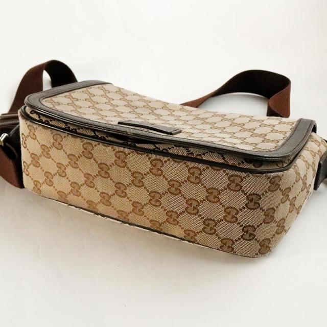 中古 グッチ バッグ GGキャンバス ショルダーバッグ レディース メンズ
