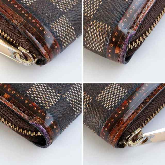 中古 ルイヴィトン 小銭入れ ダミエ トランクタイム ジッピー コインパース メンズ レディース M52745 Louis vuitton ｜au  PAY マーケット