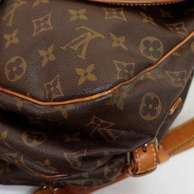 中古 LOUIS VUITTON ルイヴィトン モノグラム ソミュール35 ショルダーバッグ レディース メンズ｜au PAY マーケット