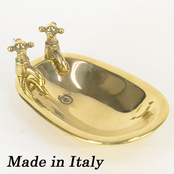真鍮 小物入れ トレイ おしゃれ ゴールド イタリア製 84447 アンティーク調 バスタブ型 クラシカルの通販は 6,270円