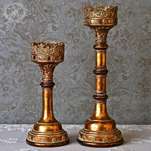 キャッスルスタンド キャンドルホルダー セット 10434【ハルモニア キャンドルスタンド オブジェ お洒落 おしゃれ クリスマス装飾 クリスマス飾り クリスマスデコレーション アンティーク バレンタイン ホワイトデー 母の日 父の日 敬老の日 クリスマス xmas】の通販は 6,072円