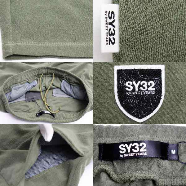 SY32 by SWEET YEARS ショートパンツ メンズ 9014 PILE SHORT PANTS カーキ  サイズM【未使用】【買取品】【質屋出店】の通販はau PAY マーケット - 古恵良質店