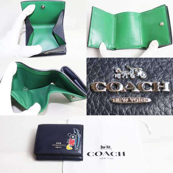 新品 未使用品 買取品 Coach コーチ ディズニー スモールウォレットサーフ 3812 Sv Mq Disney ミッキーマウス 質屋出店 の通販はau Pay マーケット 古恵良質店