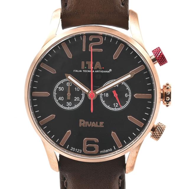 アイティエー リヴァーレ 腕時計 29.00.05  ブラック メンズ 未使用品