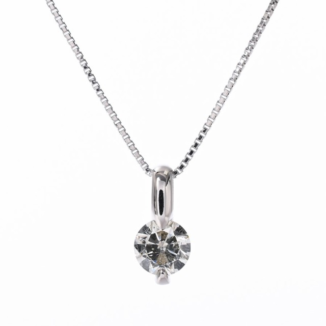 ダイヤ ネックレス Pt900/850 プラチナ900/850 ダイヤ0.902ct 4.1g