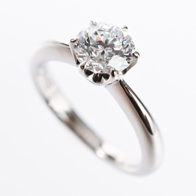 ダイヤ リング プラチナ900 ダイヤ1.008ct #10 レディース 中古A品の通販は