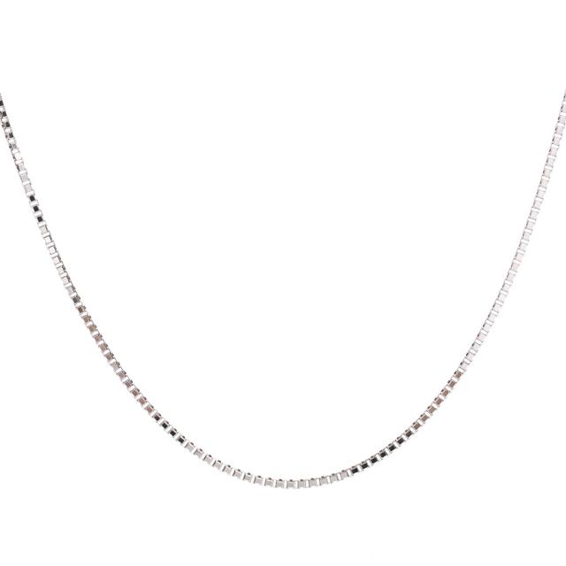 ベネチアン プラチナ850  チェーン長さ(留め具含):約最長50cm   レディース 新品の通販は 49,000円