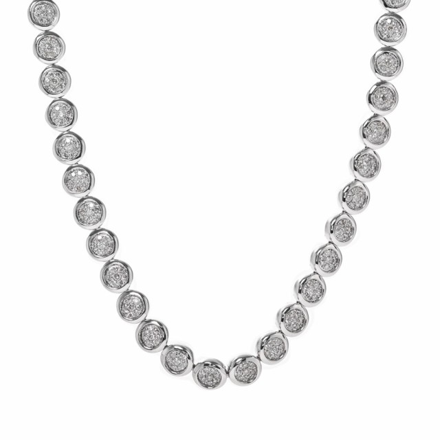 ダイヤ ネックレス K18ホワイトゴールド ダイヤ3.75ct  レディース 中古A品の通販は