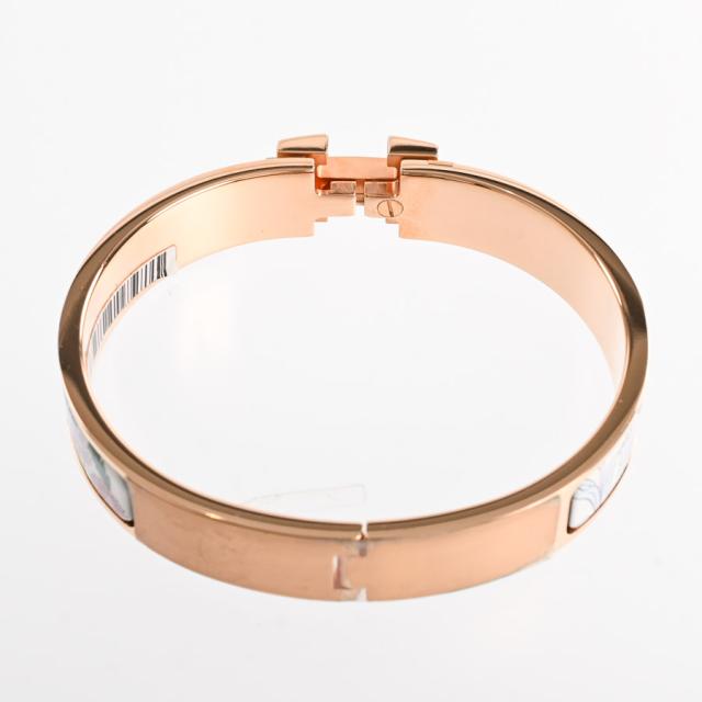 HERMES エルメス ブレスレット クリックH ローズドラジェ/ピンク