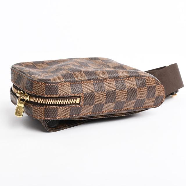 中古 LOUIS VUITTON ルイヴィトン N51994 ジェロニモス ダミエキャンバス エベヌ ボディバッグ ウエストポーチ h_b ルイ・ヴィトン(Louis Vuitton) ルイ・ヴィトン ボディバッグ ダミエ