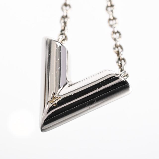 正規品　LOUIS VUITTON ネックレス・エセンシャルV シルバー LOUIS VUITTON ルイヴィトン ネックレス レディース 正規品 ネックレス