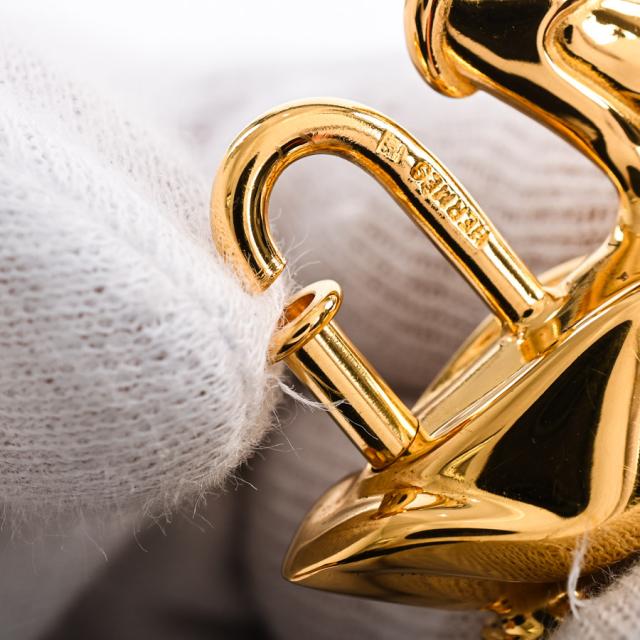 ◇エルメス◇カデナ/エレファント/1997/チャーム/シルバー/ブランド