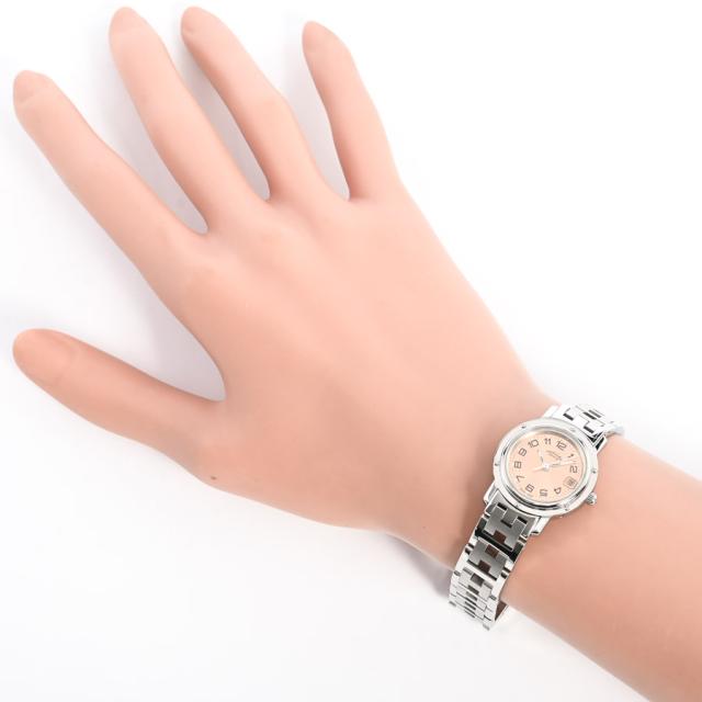 エルメス クリッパー 24mm CL4.210 レディース 腕時計【Aランク  