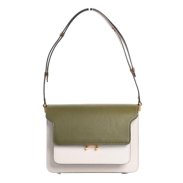 MARNI ライトグレー ショルダーバッグ　トランク MARNI ライトグレー ショルダーバッグトランク