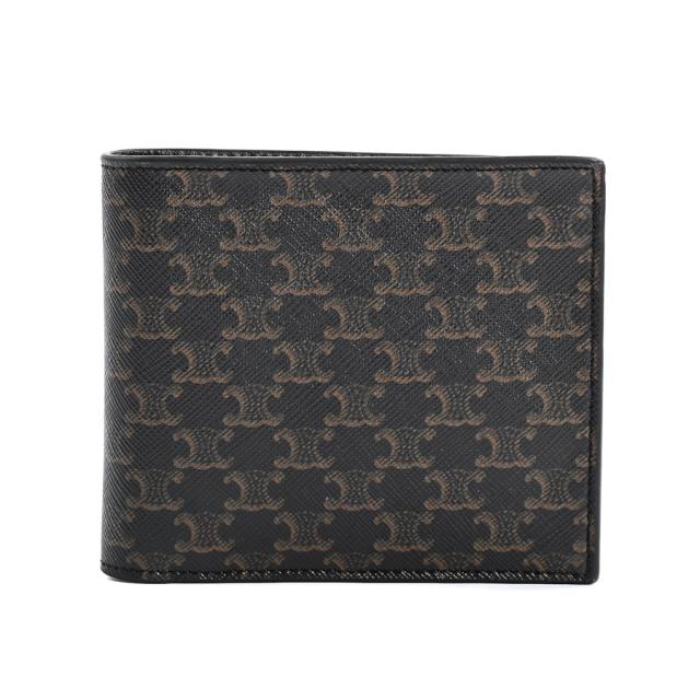 CELINE 二つ折り財布 バイフォールドウォレット / トリオンフキャンバス CELINE セリーヌ トリオンフキャンバス コンパクトウォレット