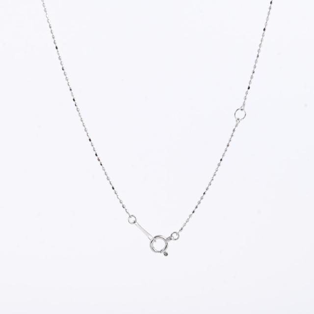 ダイヤモンド ネックレス K18 ホワイトゴールド 0.2ct 揺れるダイヤ ダンシングストーン スウィングダイヤ サークルモチーフ 揺れる ダイヤ ペンダント 正規... ダイヤ ネックレス K18ホワイトゴールド ダイヤ0.2ct レディース 中古A